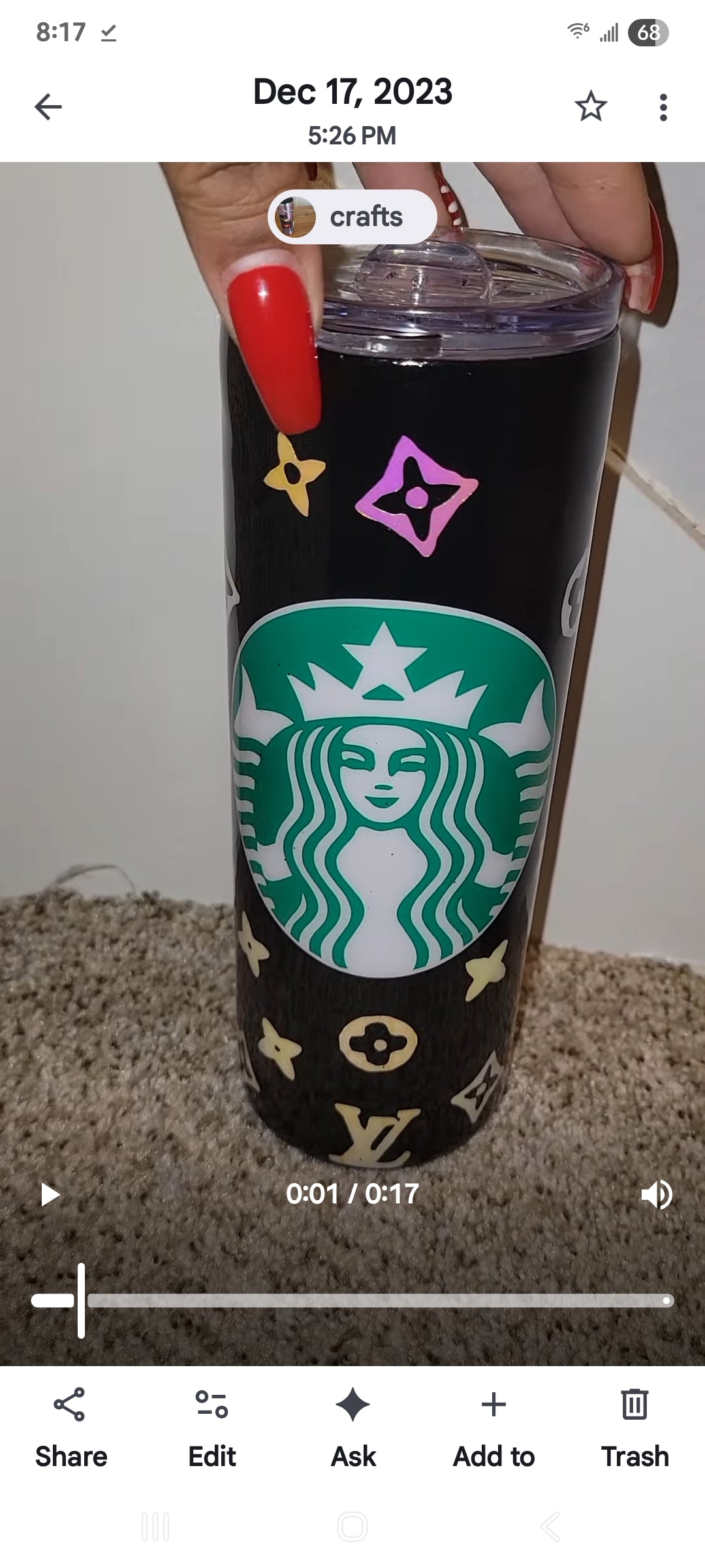 Custom 20oz Skinny Tumbler