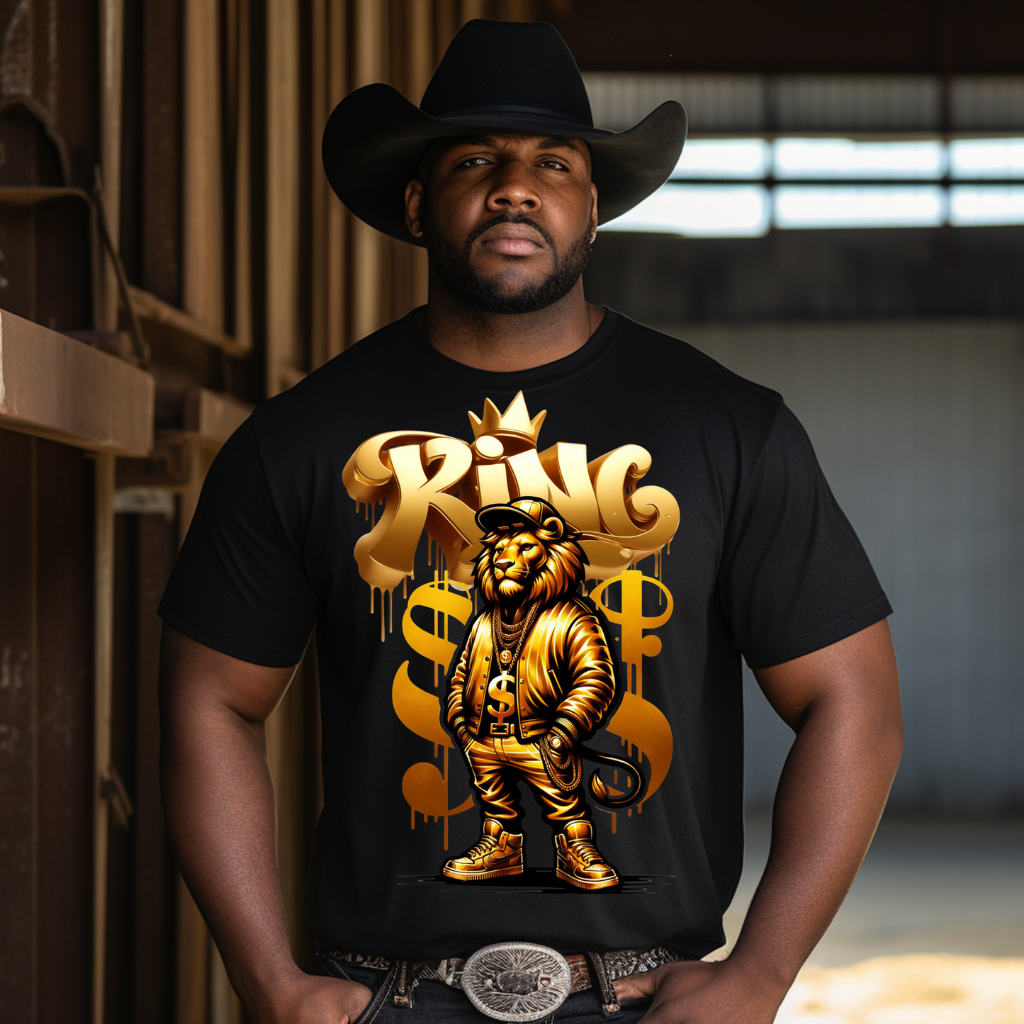 Gold "KING" Tshirt