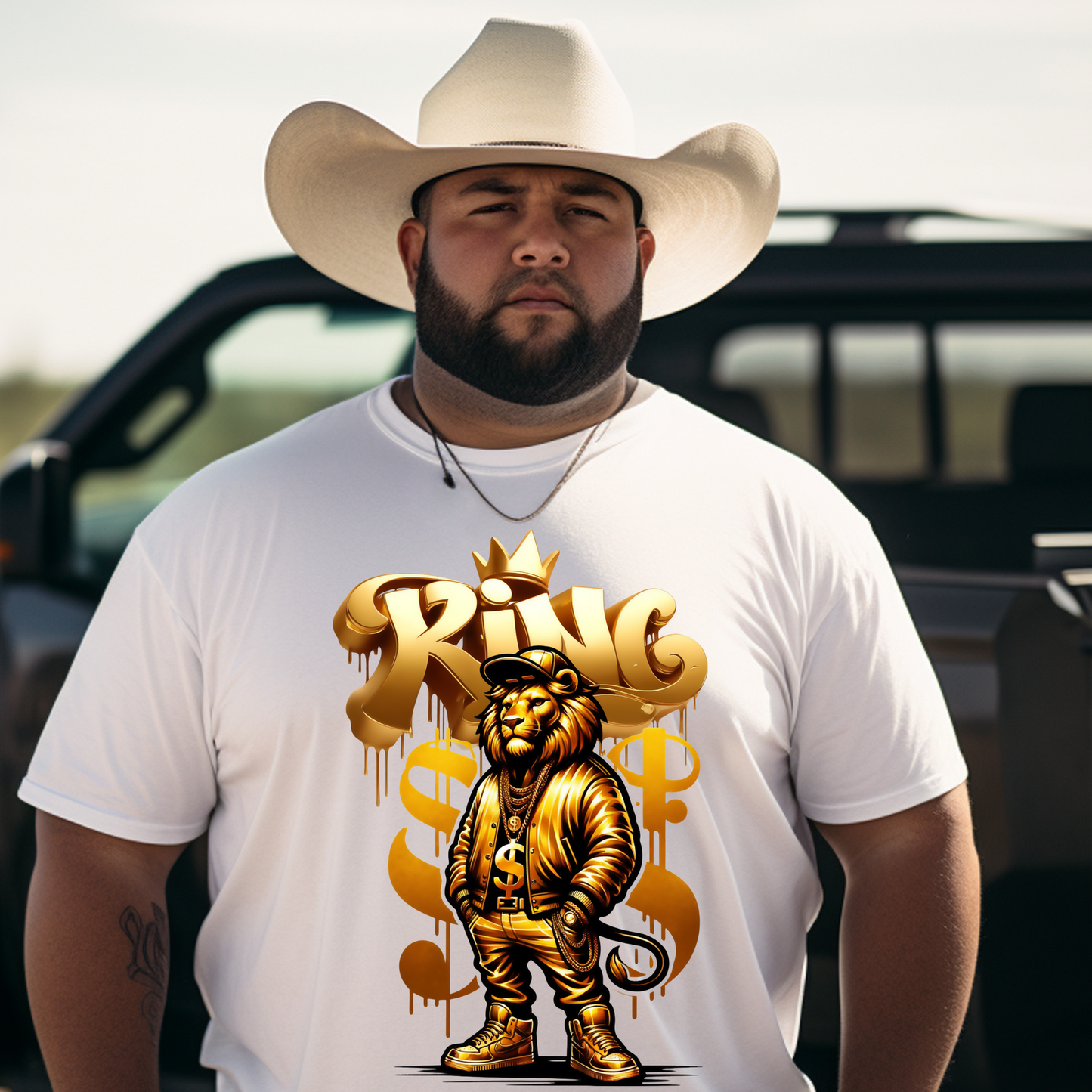 Gold "KING" Tshirt