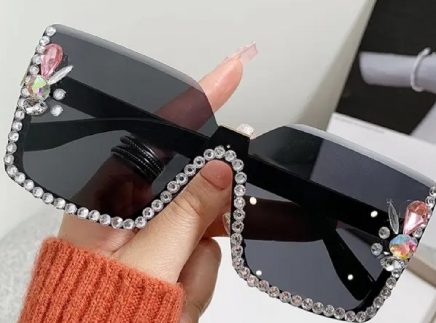 "Party Girl" Rhinestone Sunglasses