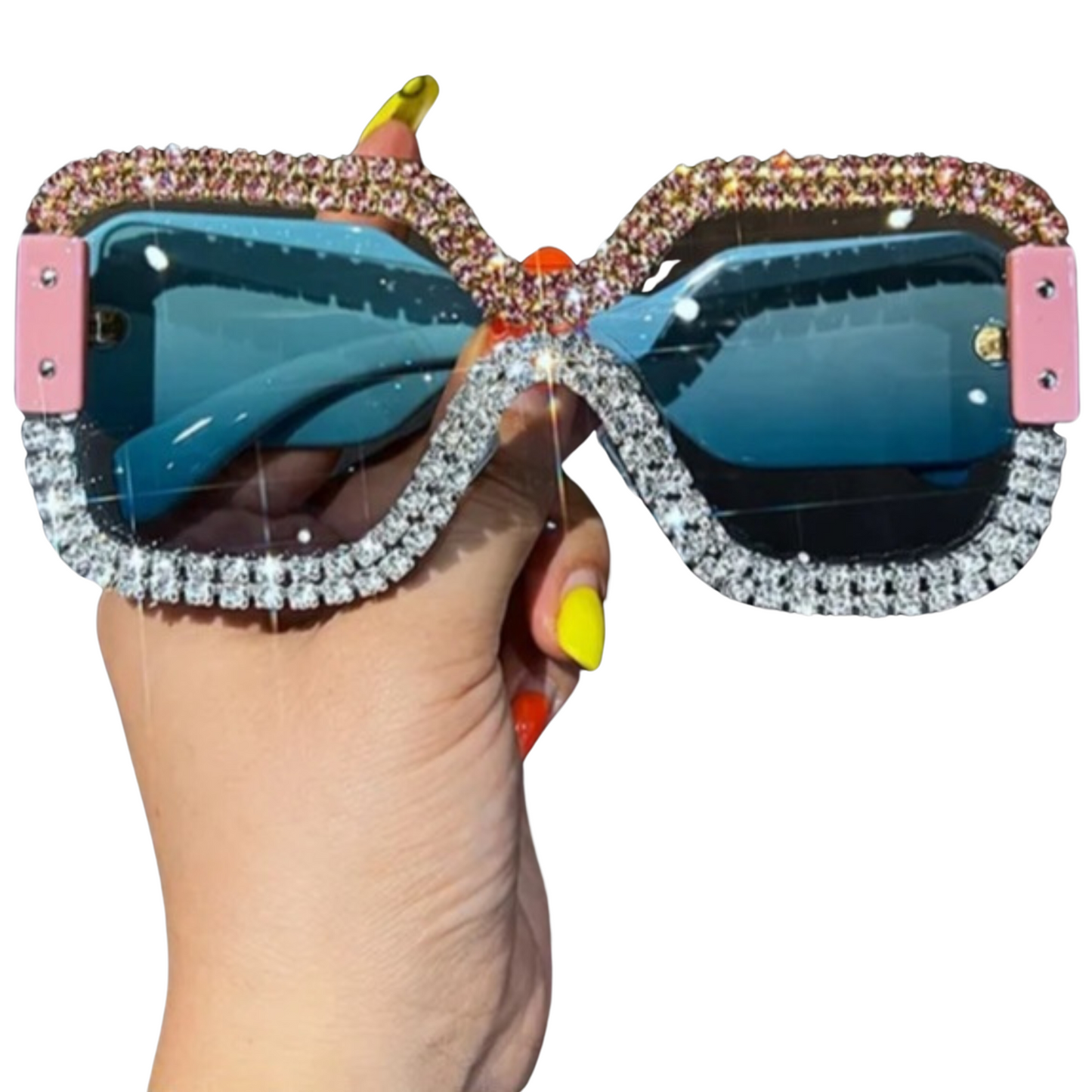 Showstopper Rhinestone Sunglasses