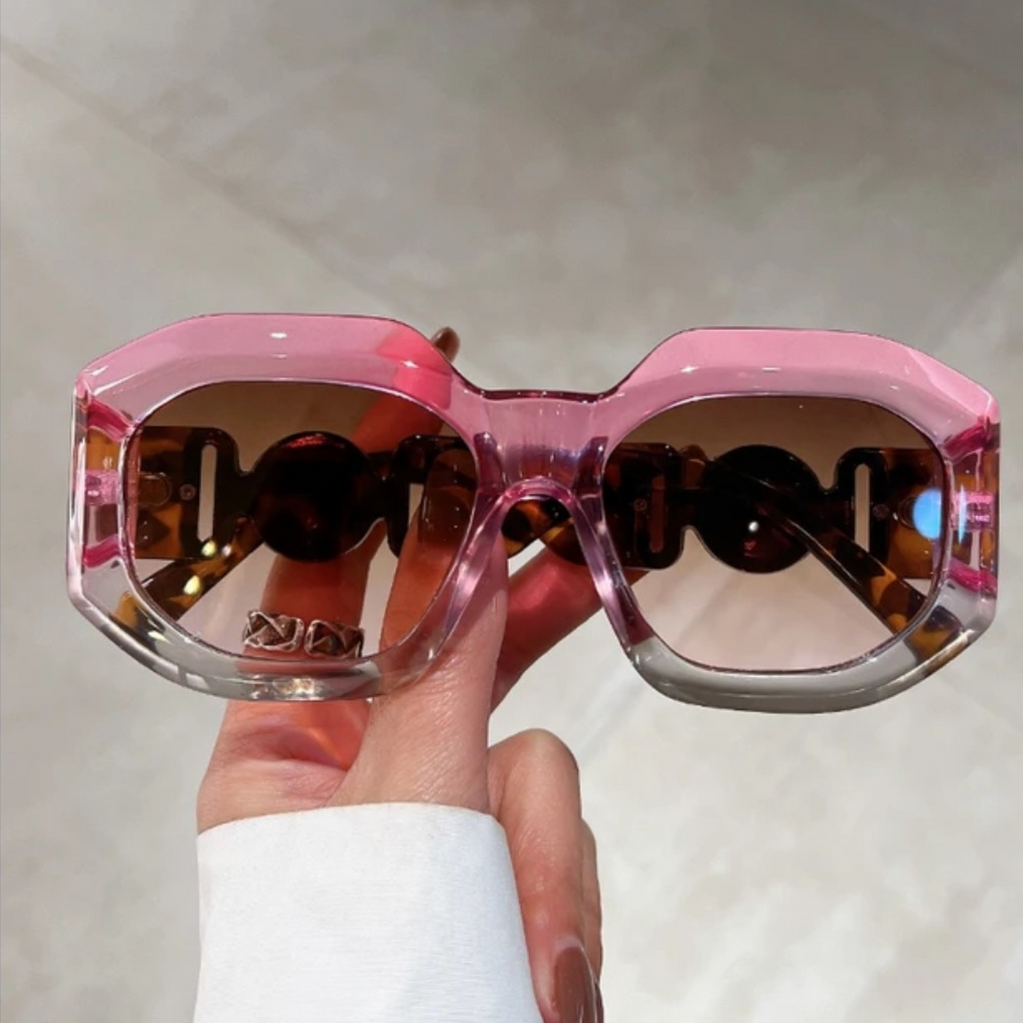 Oversized Vintage Fashion Sunglasses