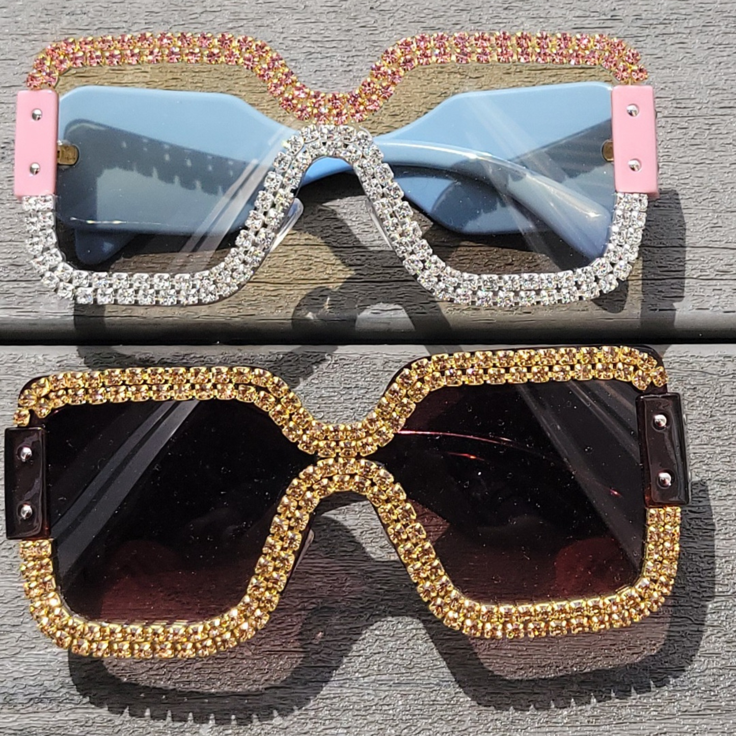 Showstopper Rhinestone Sunglasses