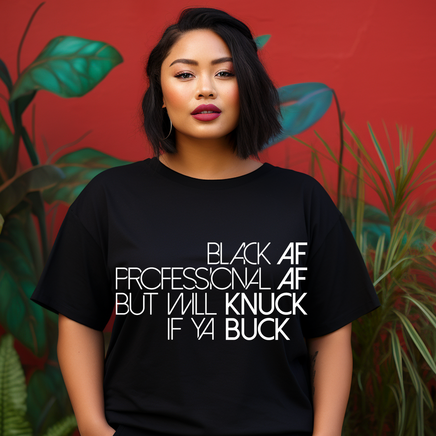 Black AF Short Sleeve T-Shirt