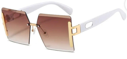 "Bad Girl" Oversized Square Sunglasses